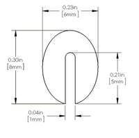 aFe Magnum FORCE Replacement Edge Trim Kit 1/16 IN X 36 IN L - My Store