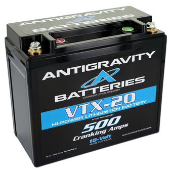 compare product Antigravity Special Voltage YTX12 Case 16V Lithium Battery - Left Side Negative Terminal