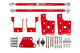 UMI Performance 70 - 81 GM F - Body Leaf Spring Traction Bars with Mounts - My Store