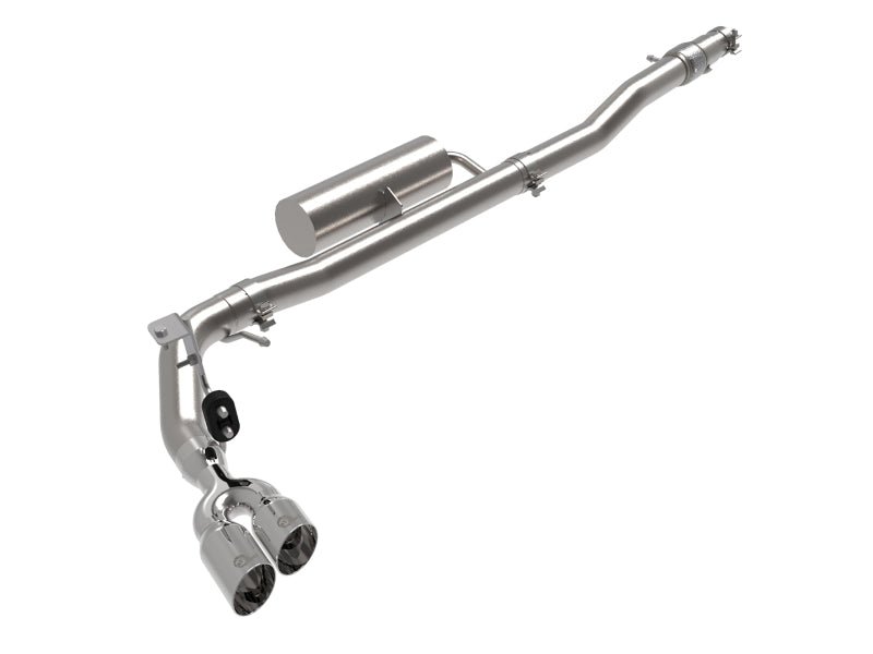 aFe Rebel Series 3in Cat - Back Exhaust Side Exit w/ Polished Tips 19 - 20 Ford Ranger L4 - 2.3L (t) - My Store
