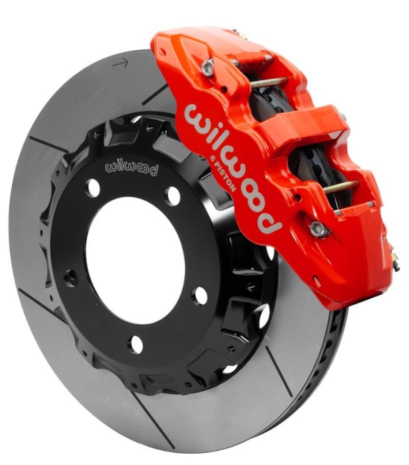 Wilwood AERO6 Front Brake Kit Red 14.25in 2016 - 2018 Toyota Land Cruiser (J200) w/ Lines - My Store