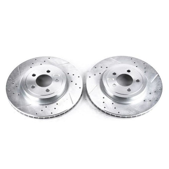 compare product Power Stop 05-19 Chrysler 300 Front Evolution Drilled & Slotted Rotors - Pair