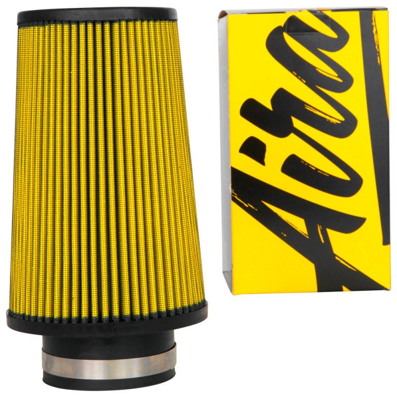 Airaid Universal Air Filter - Cone 3 - 1/2 FLG x 6in B x 4 - 5/8in T x 9 H - My Store