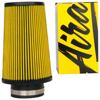 Airaid Universal Air Filter - Cone 3 - 1/2 FLG x 6in B x 4 - 5/8in T x 9 H - My Store