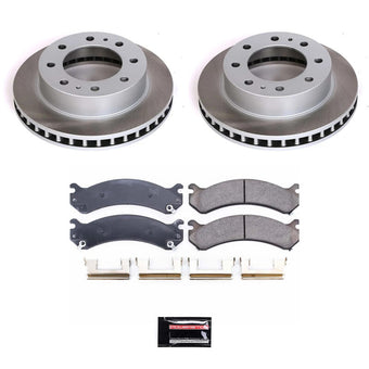 compare product Power Stop 03-09 Hummer H2 Front Semi-Coated Rotor Kit