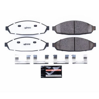compare product Power Stop 03-11 Ford Crown Victoria Front Z26 Extreme Street Brake Pads w/Hardware