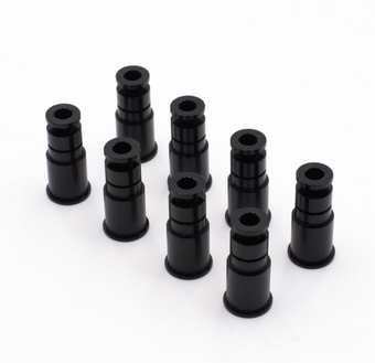 compare product BLOX Racing 14mm Adapter Top (1in) w/Viton O-Ring (Set of 4)