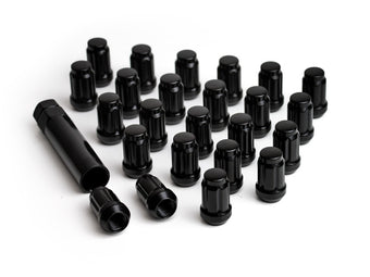 compare product ICON Alloys Lug Nut Kit Black - 12x1.5 - 24 Lug Nuts w/ Key