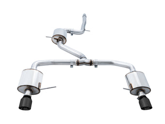 compare product AWE Tuning 18-21 Volkswagen Jetta GLI Mk7 Touring Exhaust - Diamond Black Tips (Fits High-Flow DP)