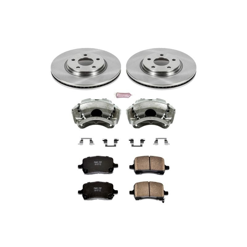 Power Stop 04 - 08 Chevrolet Malibu Front Autospecialty Brake Kit w/Calipers - My Store
