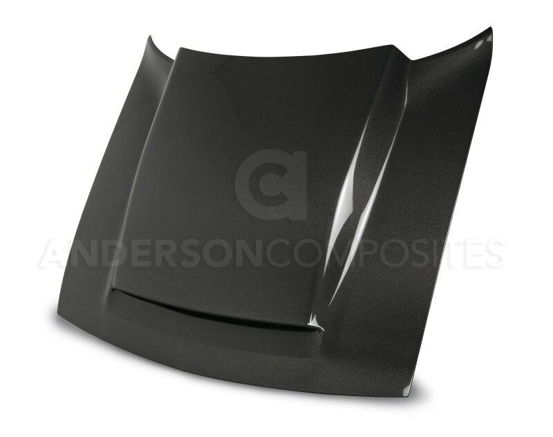 Anderson Composites 2018 Dodge Demon Cowl - Style Carbon Fiber Hood - My Store