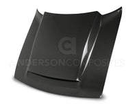 Anderson Composites 2018 Dodge Demon Cowl - Style Carbon Fiber Hood - My Store