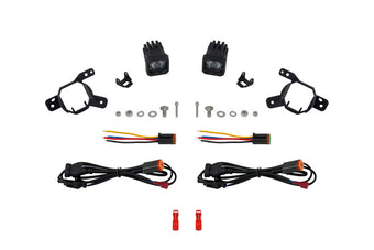 compare product Diode Dynamics LED SSC1 Type G3M Fog Light Bracket Kit - White