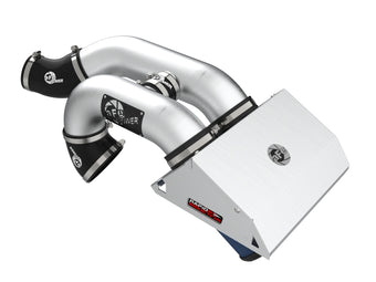 compare product aFe Rapid Induction Pro 5R Cold Air Intake System Brushed 21-22 Ford F-150 Raptor V6-3.5L (tt)