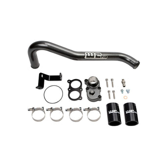 compare product Wehrli 06-10 Duramax LBZ/LMM Thermostat Housing Kit - Gloss Black