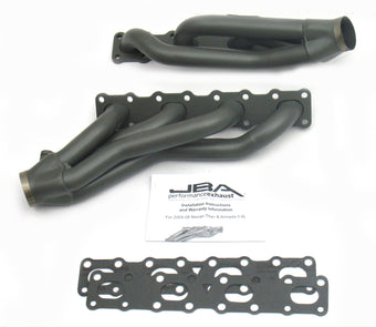 compare product JBA 04-15 Nissan 5.6L VK56DE Oval Port 1-5/8in Primary Ti Ctd Cat4Ward Header