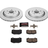 Power Stop 14 - 19 Chevrolet Corvette Rear Z23 Evolution Sport Brake Kit - My Store