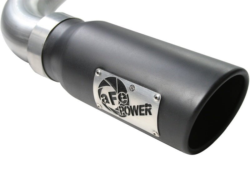 aFe MACHForce XP Exhaust SS - 409 Cat - Back w/ 304SS Black Tip 04 - 07 GM Trucks 1500 V6/V8 - My Store