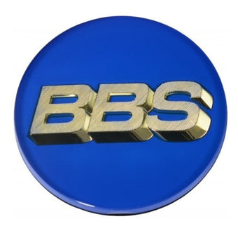 compare product BBS Center Cap 70.6mm Blue/Gold (4-Tab)