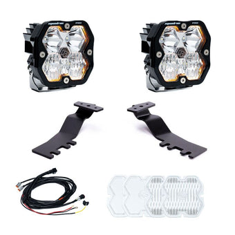 compare product Baja Designs 2025+ Toyota 4Runner Squadron Pro 2.0 A-Pillar Kit (Driving/Combo) - Clear