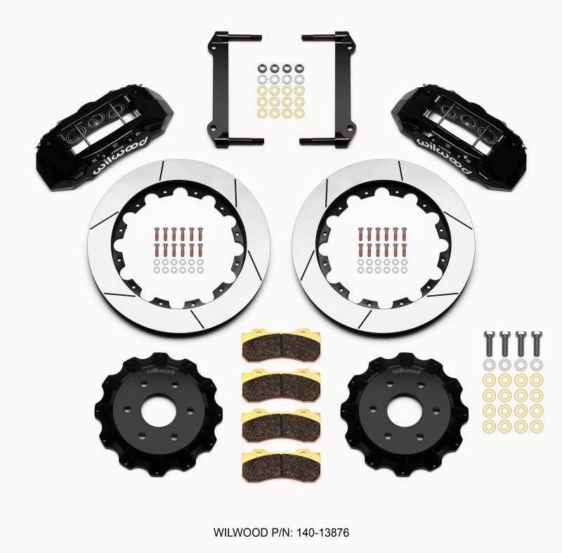 Wilwood TX6R Front Kit 16.00in Black 1999 - 2014 GM Truck/SUV 1500 - My Store