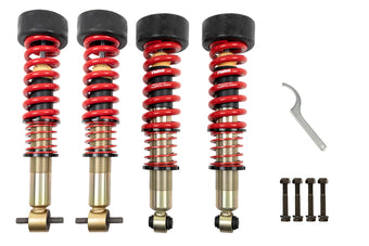 compare product Belltech 2021+ Chevrolet Suburban / GMC Yukon XL 2WD/4WD 0.5-2in Front / 1-2.5in Rear Leveling Kit