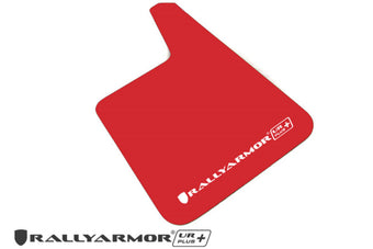 compare product Rally Armor Universal Fit (No Hardware) UR Plus Red UR Mud Flap w/ White Logo