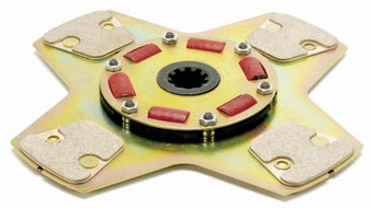 compare product McLeod Disc Racing Only Sprung Hub Flat 4 Paddle 10.5in X 1 X 10 Spline