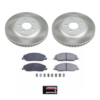 compare product Power Stop 05-10 Ford Mustang Front Semi-Coated Rotor Kit