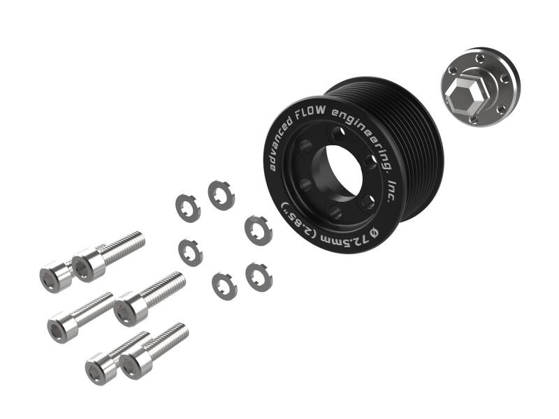 aFe 15 - 23 Dodge Challenger / 15 - 23 Dodge Charger SRT Hellcat 2.85in Supercharger Power Pulley Kit - My Store