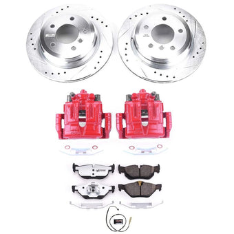 compare product Power Stop 11-13 BMW 328i Rear Z26 Street Warrior Brake Kit w/Calipers