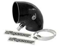 aFe Magnum FORCE Intake Coupling Kit (4 IN ID to 4 - 1/4 IN ID x 90 Deg.) Elbow Coupler - Black - My Store