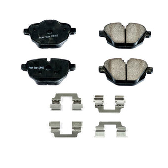 compare product Power Stop 11-16 BMW 528i Rear Z17 Evolution Ceramic Brake Pads w/Hardware