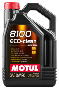 Motul 5L Synthetic Engine Oil 8100 0W20 Eco - Clean - My Store
