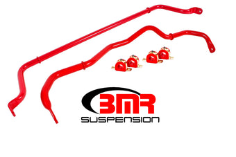 compare product BMR 16-17 6th Gen Camaro Front & Rear Sway Bar Kit w/ Bushings - Red