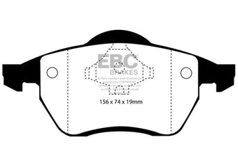 compare product EBC 96-98 Audi A4 1.8 Turbo (B5) Ultimax2 Front Brake Pads