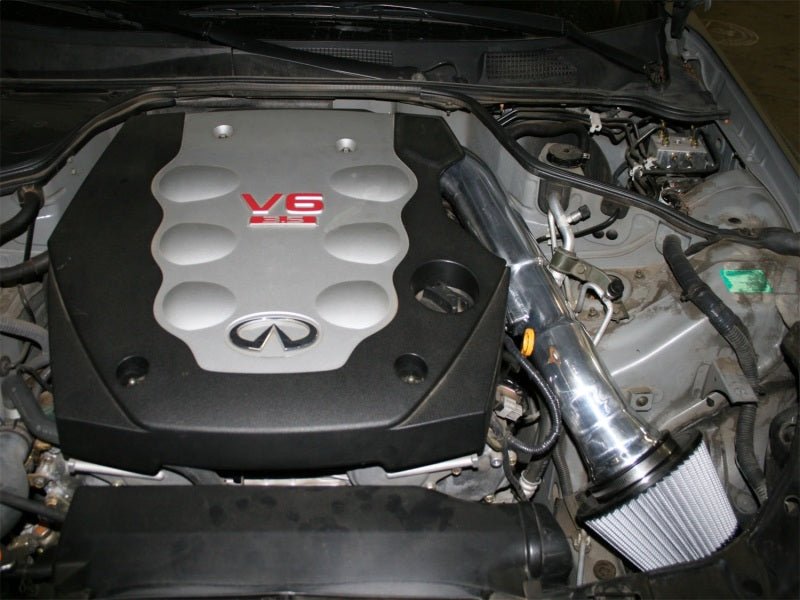 aFe Takeda Intakes Stage - 2 PDS AIS PDS Nissan 350Z 03 - 06: Infiniti G35 03.5 - 06 V6 - 3.5L (blk) - My Store