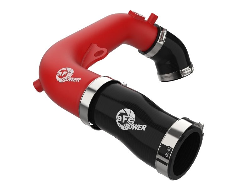 aFe 2024+ Jeep Wrangler JL L4 - 2.0L (t) BladeRunner 2 - 1/2in Aluminum Hot Charge Pipe - Red - My Store
