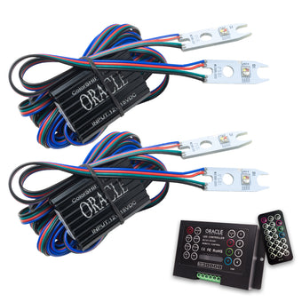 compare product Oracle 15-17 Ford F-150 Headlight DRL Upgrade Kit - ColorSHIFT w/ 2.0 Controller