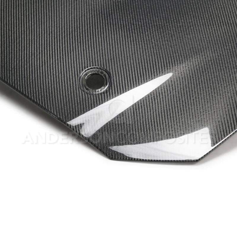 Anderson Composites 2020 Mustang Shelby GT500 Double Sided Carbon Fiber Hood - My Store