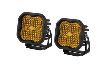 compare product Diode Dynamics SS3 Sport ABL - Yellow Flood Standard (Pair)