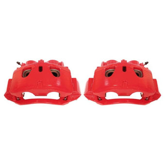compare product Power Stop 11-19 Chevrolet Silverado 2500 HD Front Red Calipers w/Brackets - Pair