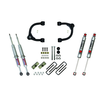compare product Skyjacker 3in Upper A-Arm Kit with Performance Struts and Rear Blocks and M95 Monotube Shocks