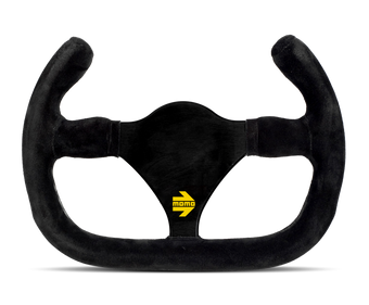 compare product Momo MOD27/C Steering Wheel 270 mm -  Black Suede/Black Spokes