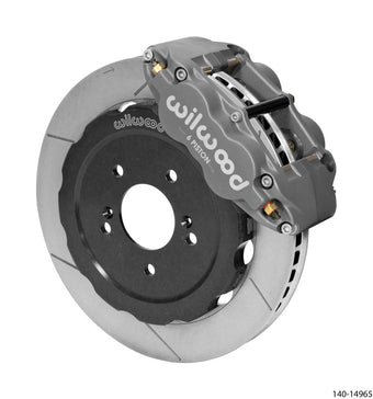 compare product Wilwood Forged Superlite 6R Front Brake Kit (Race) 12.88in GT Slotted Rotor Honda S2000 w/ Lines