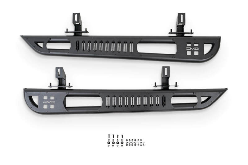 DV8 Offroad 2018+ Jeep Wrangler JL 2 - Door Bolt - On OE Plus Side Steps - My Store
