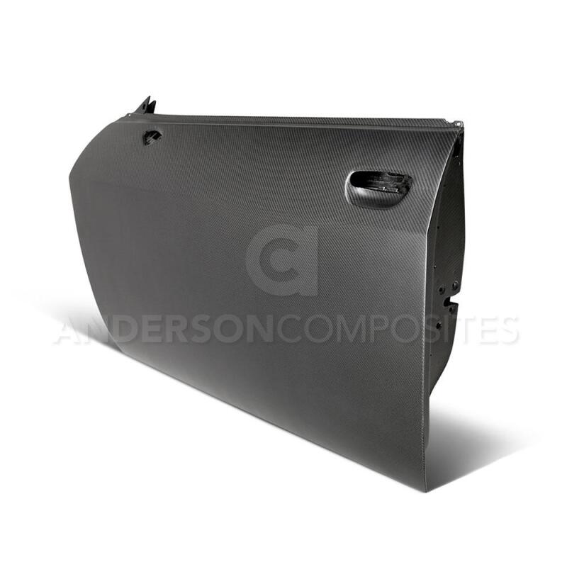 Anderson Composites 08 - 18 Dodge Challenger Dry Carbon Doors (Pair) - My Store