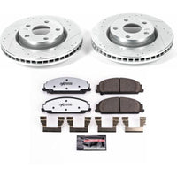 Power Stop 08 - 09 Pontiac G8 Front Z26 Street Warrior Brake Kit - My Store