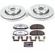 Power Stop 08 - 09 Pontiac G8 Front Z26 Street Warrior Brake Kit - My Store