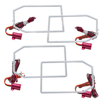 compare product Oracle Chevrolet Silverado 14-15 LED Halo Kit Non-Projector Style - White